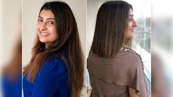 Kumkum actress Juhi Parmar chops off her luscious locks; looks glam in shorter hair