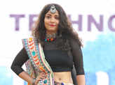 Students enjoy at freshers party