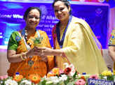 Ladies have a gala time at a get-together party in Prayagraj