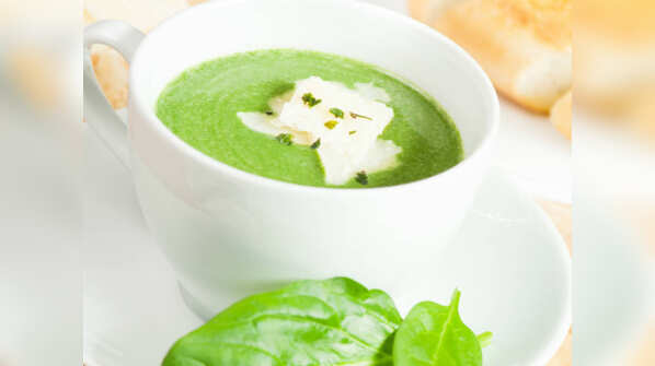 Broccoli and Spinach Soup