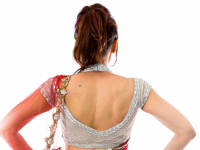 7 Backless Blouse Designs You Can Get Made To Nail The Wedding