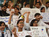 Junior doctors hold protest in Karnataka