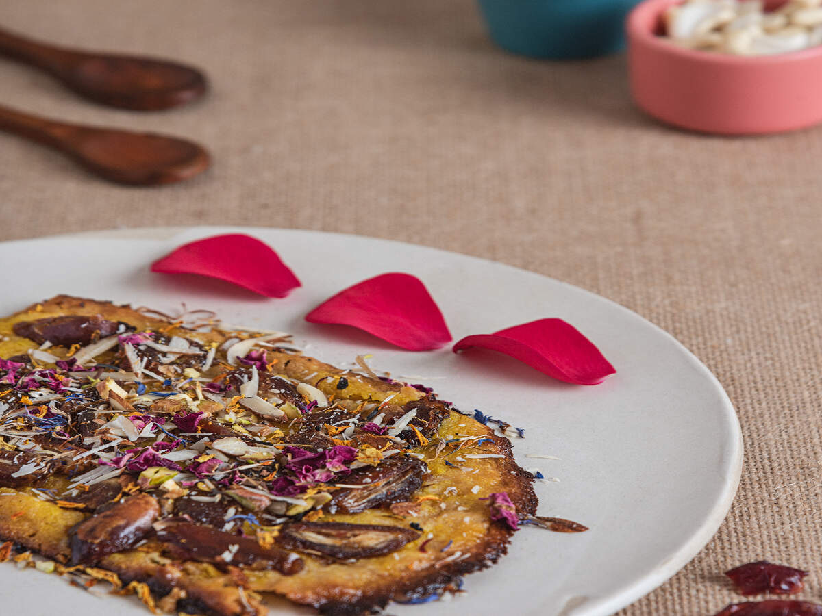 Dates and Khoya Crumble Recipe