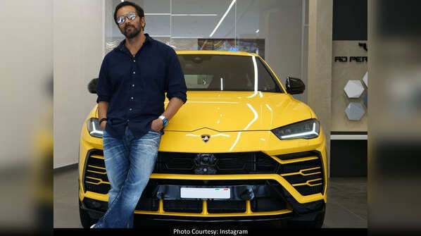 ‘Sooryavanshi’ director Rohit Shetty proudly poses with his new mean machine