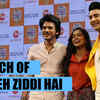 Article image for: Dil Yeh Ziddi Hai: <i class="tbold">rohit suchanti</i>, Megha Ray and Shoaib Ali at the show launch