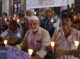 Ayodhya dispute: Candle light vigil for peace and harmony