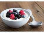 Greek yogurt and mixed berries