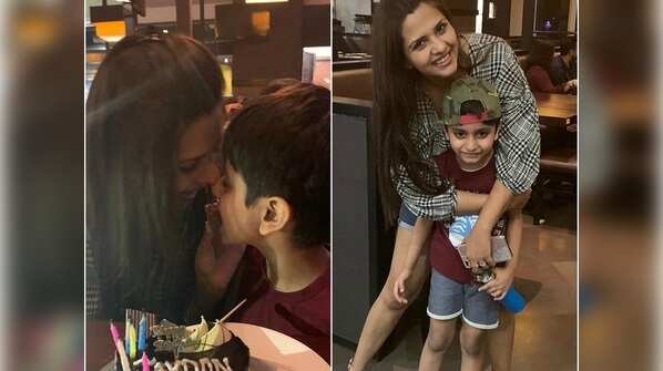 Bigg Boss 13's evicted contestant Dalljiet Kaur celebrates her son's birthday in style; see photos