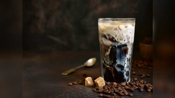 Cold brew the coffee beans