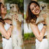 ​Pic: Sargun Mehta poses with the cutest ‘jhalla’