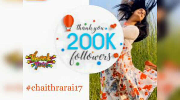 200k followers on Instagram; thanks fans
