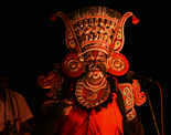 Energy was high at this Yakshagana act