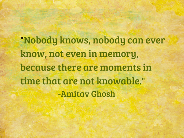 Amitav Ghosh