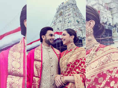 Bollywood's Deepika Padukone and Ranveer Singh tie the knot and share  stunning first photos, Ents & Arts News