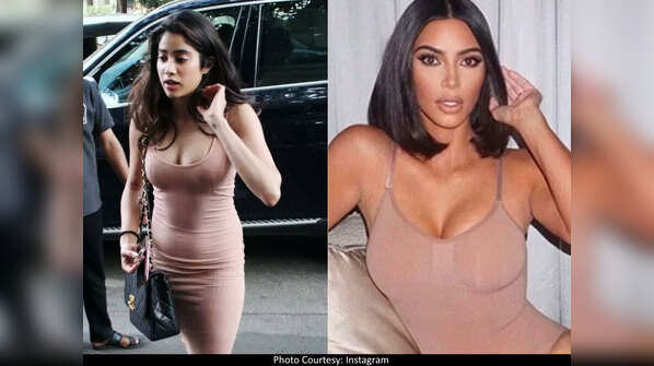 Janhvi Kapoor and Kim Kardashian
