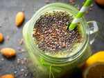 Flaxseed-rich smoothie