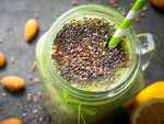 Flaxseed-rich smoothie