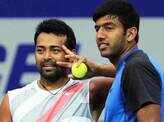 Leander & Rohan's practise session 