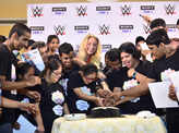 WWE superstar Charlotte Flair celebrates Children&rsquo;s Day with kids