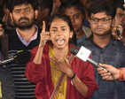 In pics: Scuffle breaks out between JNU students and Police
