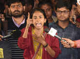 In pics: Scuffle breaks out between JNU students and Police