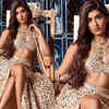Glamourous in the mirrored-Lehenga