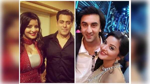 Happy Birthday, Monalisa: From Salman Khan to Ranbir Kapoor – when Monalisa was snapped with hit Bollywood stars