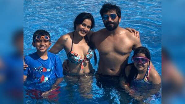 Kamya and Shalabh’s excited kids