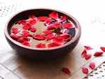 Rose water face mask