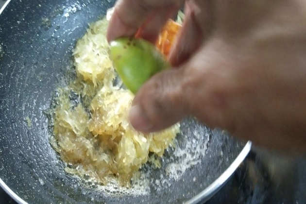 Sweet and Sour Raw Papaya Chutney  Step 4
