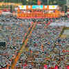 Supporters gather in large numbers for Uddhav's swearing-in