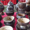 Article image for: House holds and decorative things made out of Coconut shells were displayed at expo