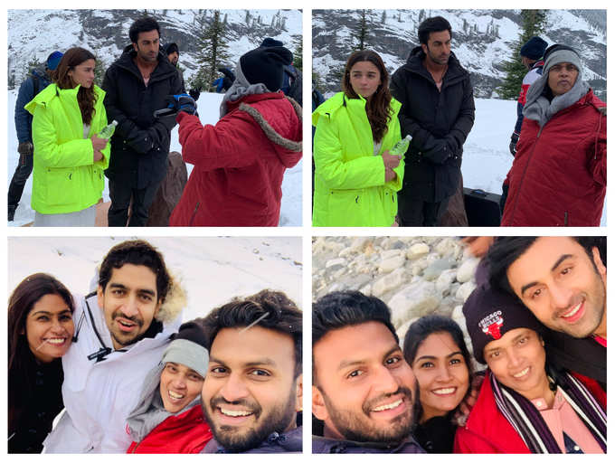 ‘Brahmastra’: BTS pictures of Alia Bhatt and Ranbir Kapoor from the sets of the film in Manali will make you all excited