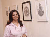 An exhibition inspired from rural art forms of India