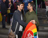 LGBTQIA community members get free hugs in Lucknow 