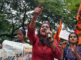 Massive protest over Telangana vet rape-murder