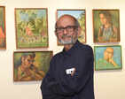 Artist Rohini Kumar pays tribute to his gurus with an exhibition