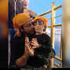 Shah Rukh Khan and Abram at the Golden Temple