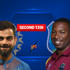 India vs West Indies, 2nd T20I: Simmons helps West Indies beat India by 8 wickets