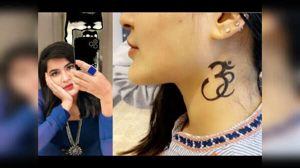 Bigg Boss Telugu 3 fame Ashu Reddy gets inked; flaunts her new ‘OM’ tattoo on social media