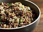 Quinoa with lentils