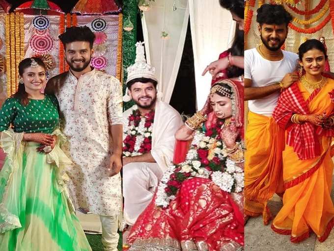 From Mehendi to Gaye Holud: Here’s a look at the dreamy wedding of​ Prriyam and Suvajit