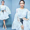 ​Photo: Malaika Arora oozes elegance in a vintage white lace dress