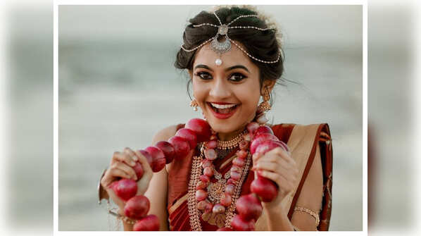 Onion garland for bride