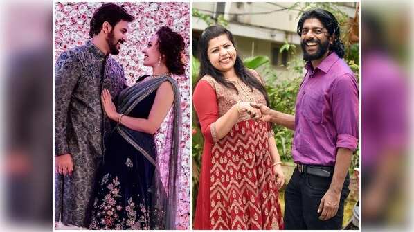 Pearlish to Sneha Sreekumar: A look at the Malayalam TV celebs who got hitched in 2019