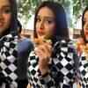 Article image for: Shraddha Kapoor binges on <i class="tbold">vada pav</i> before the trailer launch of 'Street Dancer 3D', video goes viral