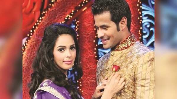 Mallika Sherawat and Vijay Singh in The Bachelorette India