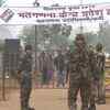 Outside a counting centre in Dumka