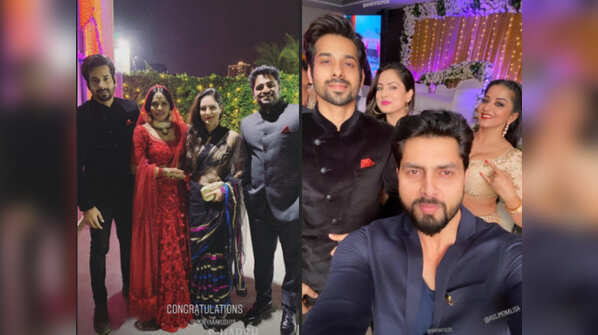 TV celebs in attendance