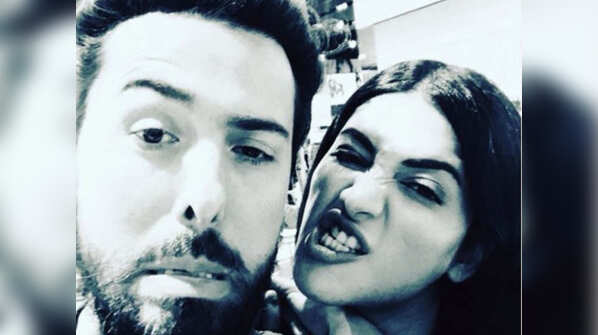 Shruti Haasan and Michael Corsale